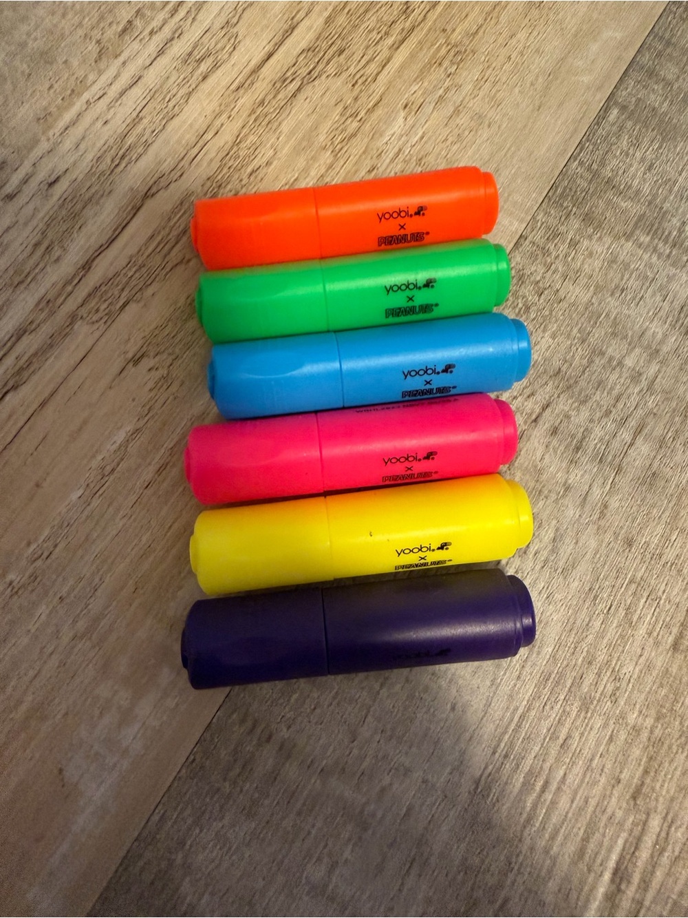 Yoobi x Peanuts Mini Highlighters